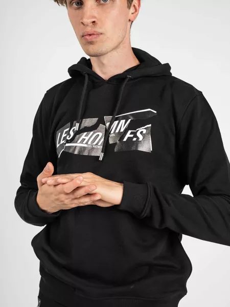 Hanorace Les Hommes LLH451 Czarny Barbati (BM 9119255) 8
