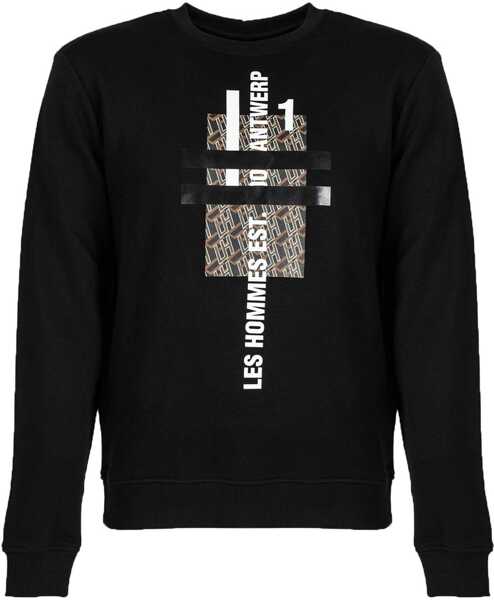 Bluze Les Hommes LLH421 Czarny Barbati (BM 9119387) 5