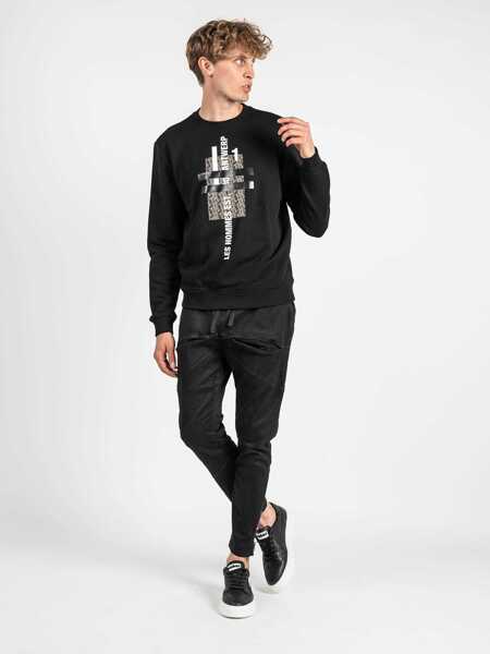 Bluze Les Hommes LLH421 Czarny Barbati (BM 9119387) 6