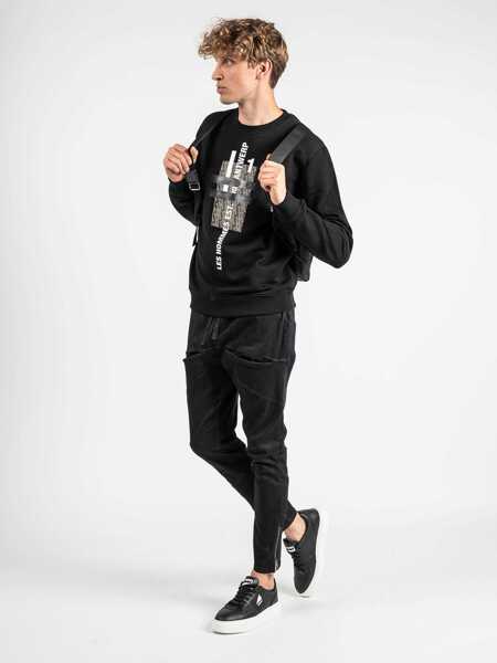 Bluze Les Hommes LLH421 Czarny Barbati (BM 9119387) 8