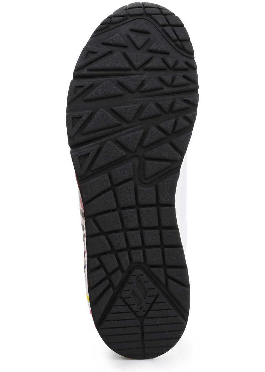 Sneakers SKECHERS UNO SPREAD THE LOVE 155507 - WMLT White/Multicolor Femei (BM 9119450) 7