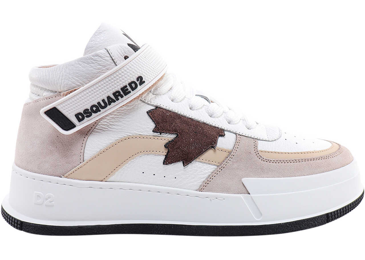 DSQUARED2 Sneakers White b-mall.ro