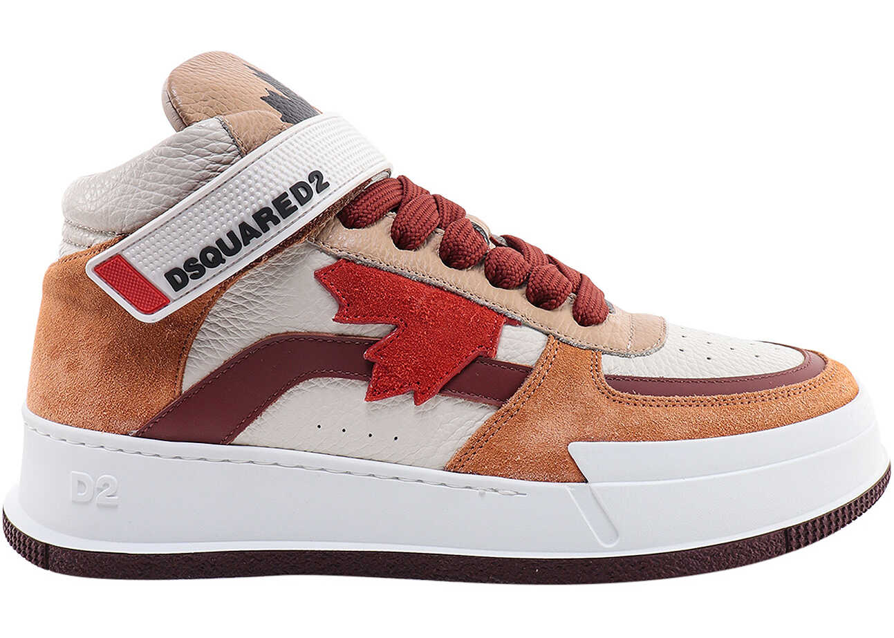 DSQUARED2 Sneakers Brown b-mall.ro