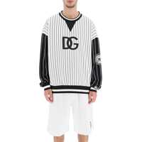 Pulovere Striped Crew-Neck Sweater Barbati