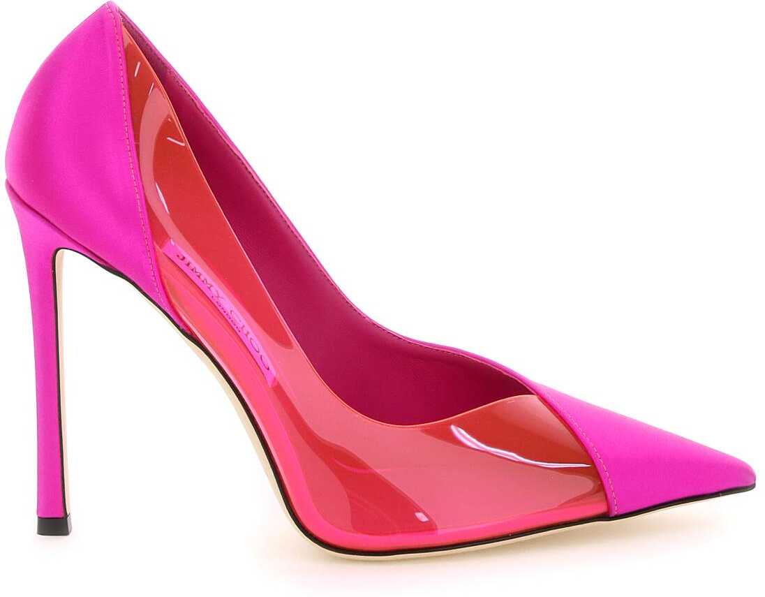 Jimmy Choo Cass 110 Pumps FUCHSIA HOT PINK