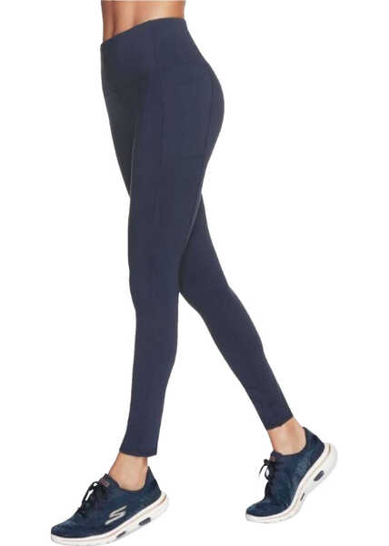 Colanti fitness SKECHERS Go Walk High Waisted Legging Navy Femei (BM 9127469) 3