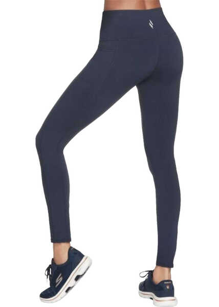 Colanti fitness SKECHERS Go Walk High Waisted Legging Navy Femei (BM 9127469) 4