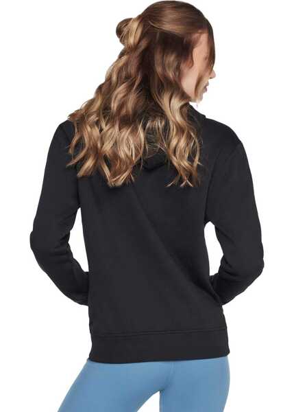 Hanorace SKECHERS Signature Pullover Hoodie Black Femei (BM 9127487) 2
