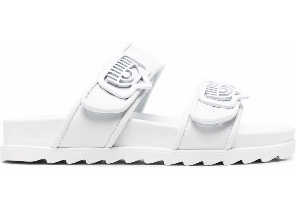 Poze Chiara Ferragni Rubber Sandals WHITE