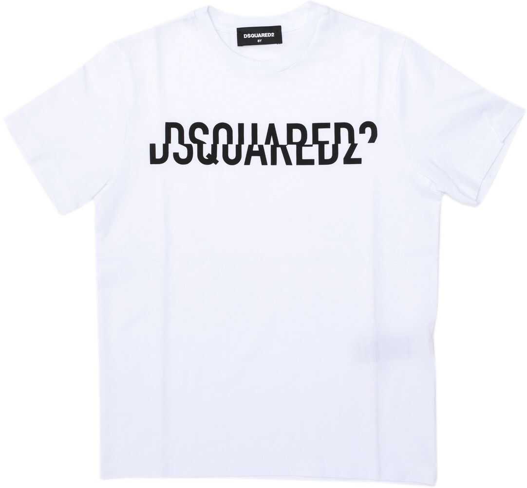 DSQUARED2 Boys Cotton T-Shirt WHITE