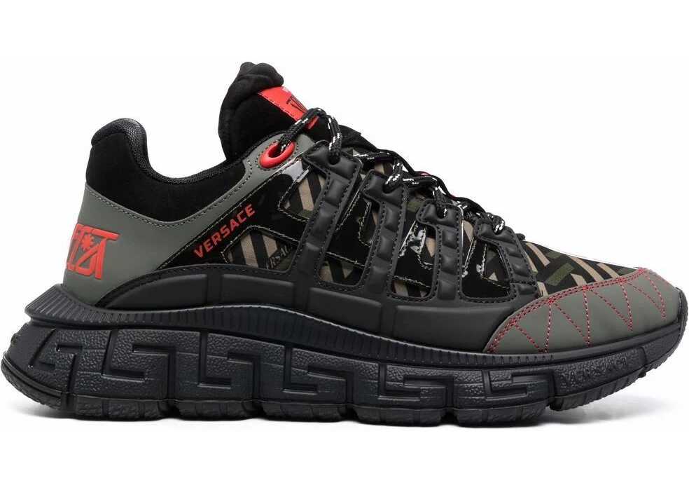 Versace Polyurethane Sneakers BLACK