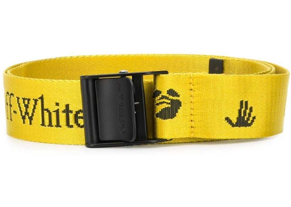 Off-White Polyamide Belt YELLOW