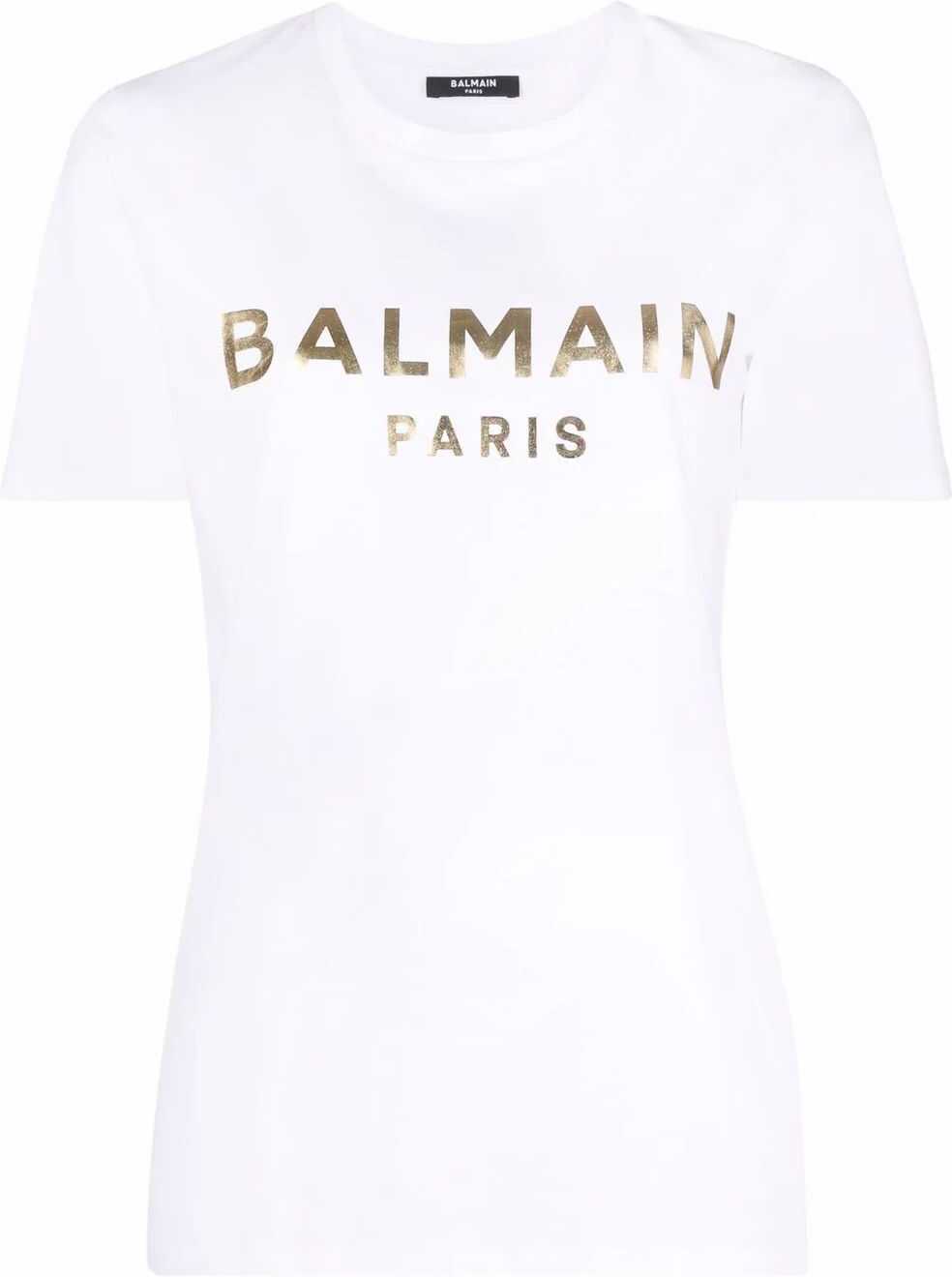 Balmain Cotton T-Shirt WHITE