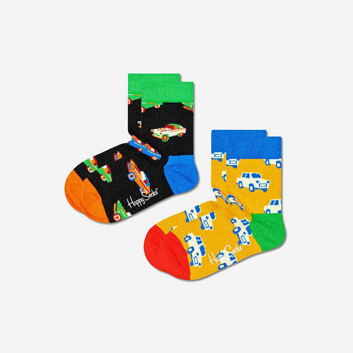 Happy Socks 2-pack Car KCAR02-9300 WIELOKOLOROWY