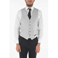 Veste costum Extrafine Virgin Wool Leader 5-Button Vest Barbati