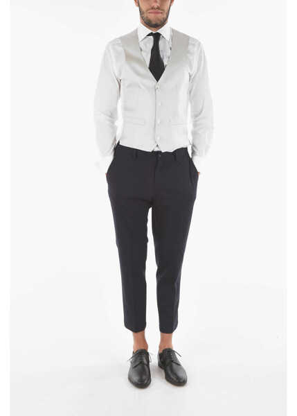 Veste costum CORNELIANI Silk Cerimony Academy Vest Gray Barbati (BM 9238919) 4