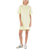 Rochii scurte Crew Neck Cotton Tee Dress Femei