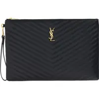 Genti de mana Saint Laurent Leather Pouch