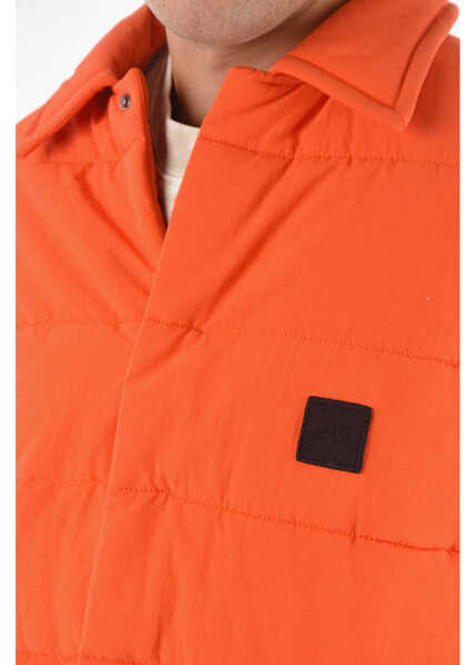 Jachete A-COLD-WALL Hidden Closure Puffer Jacket Orange Barbati (BM 9240593) 3