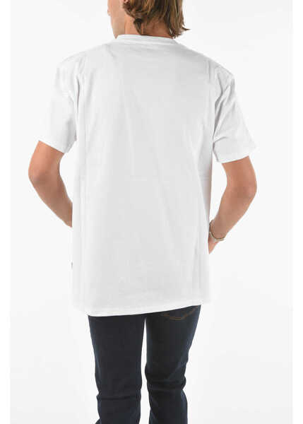 Tricouri Converse Kim Jones Cotton Crew-Neck T-Shirt White Barbati (BM 9241118) 2