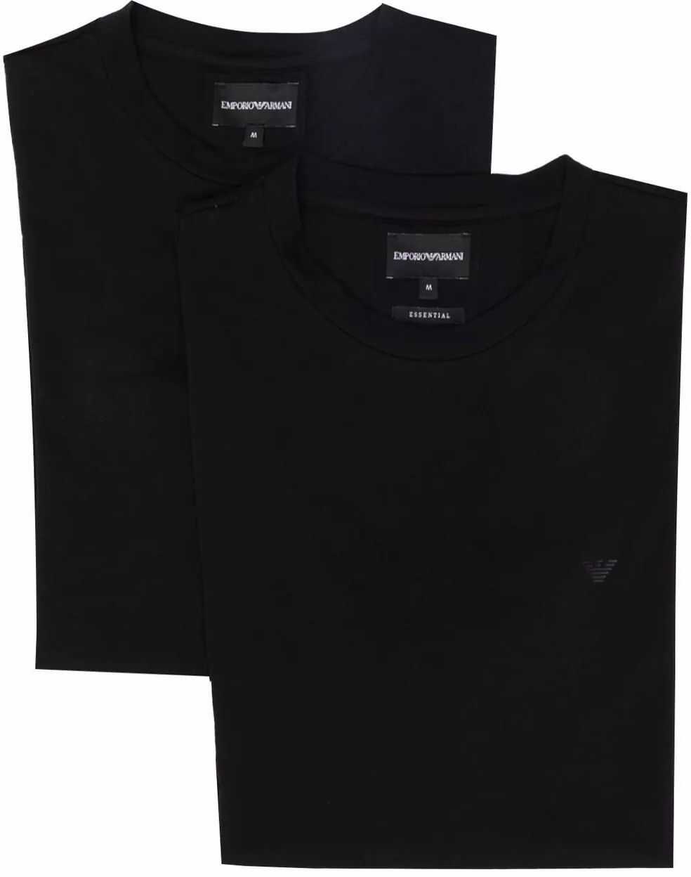 Emporio Armani Cotton T-Shirt BLACK