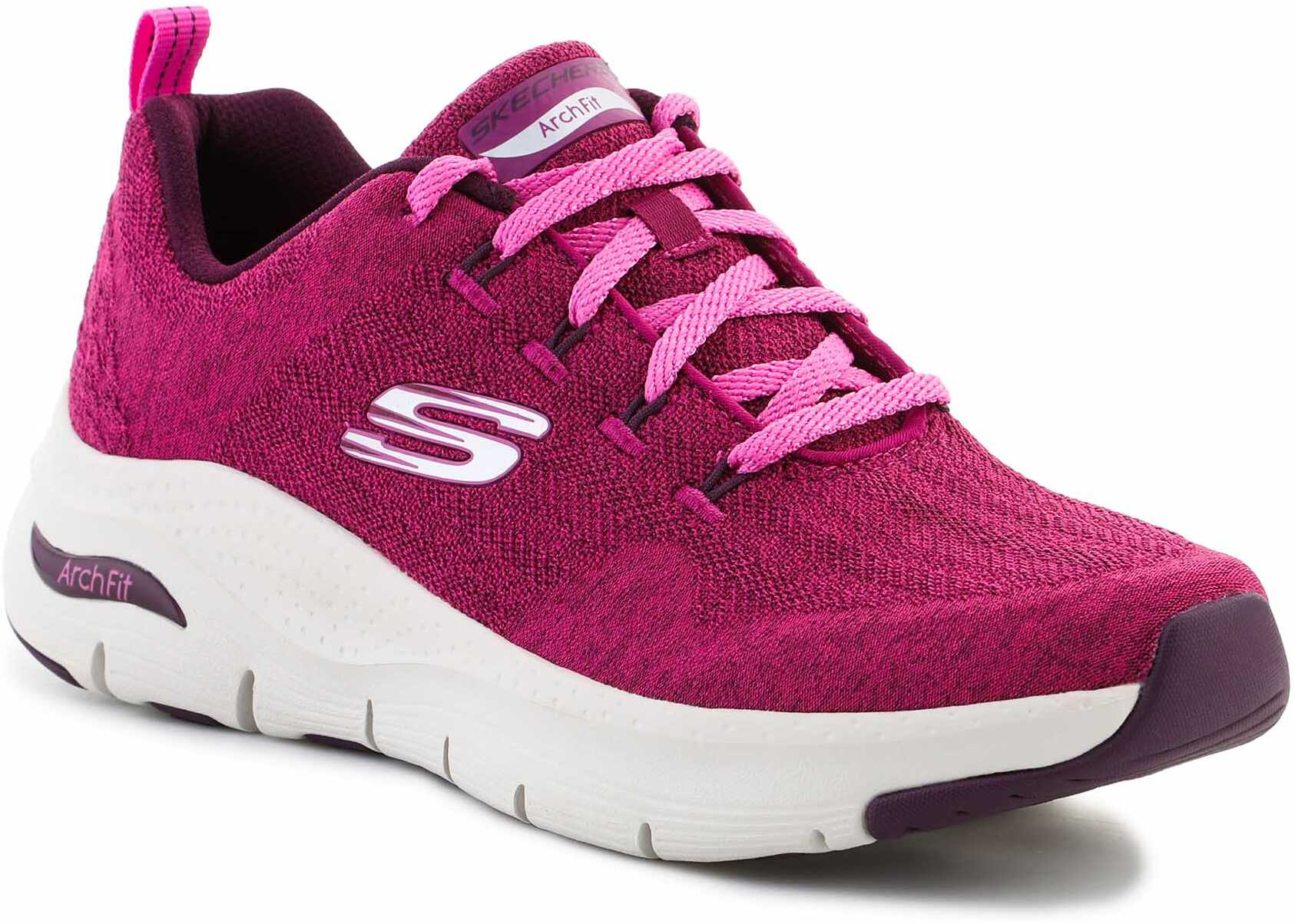 SKECHERS Arch Fit Comfy Wave Raspberry 149414 - RAS Pink