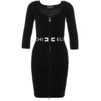 Rochii de zi Mini dress in chenille with logo Femei