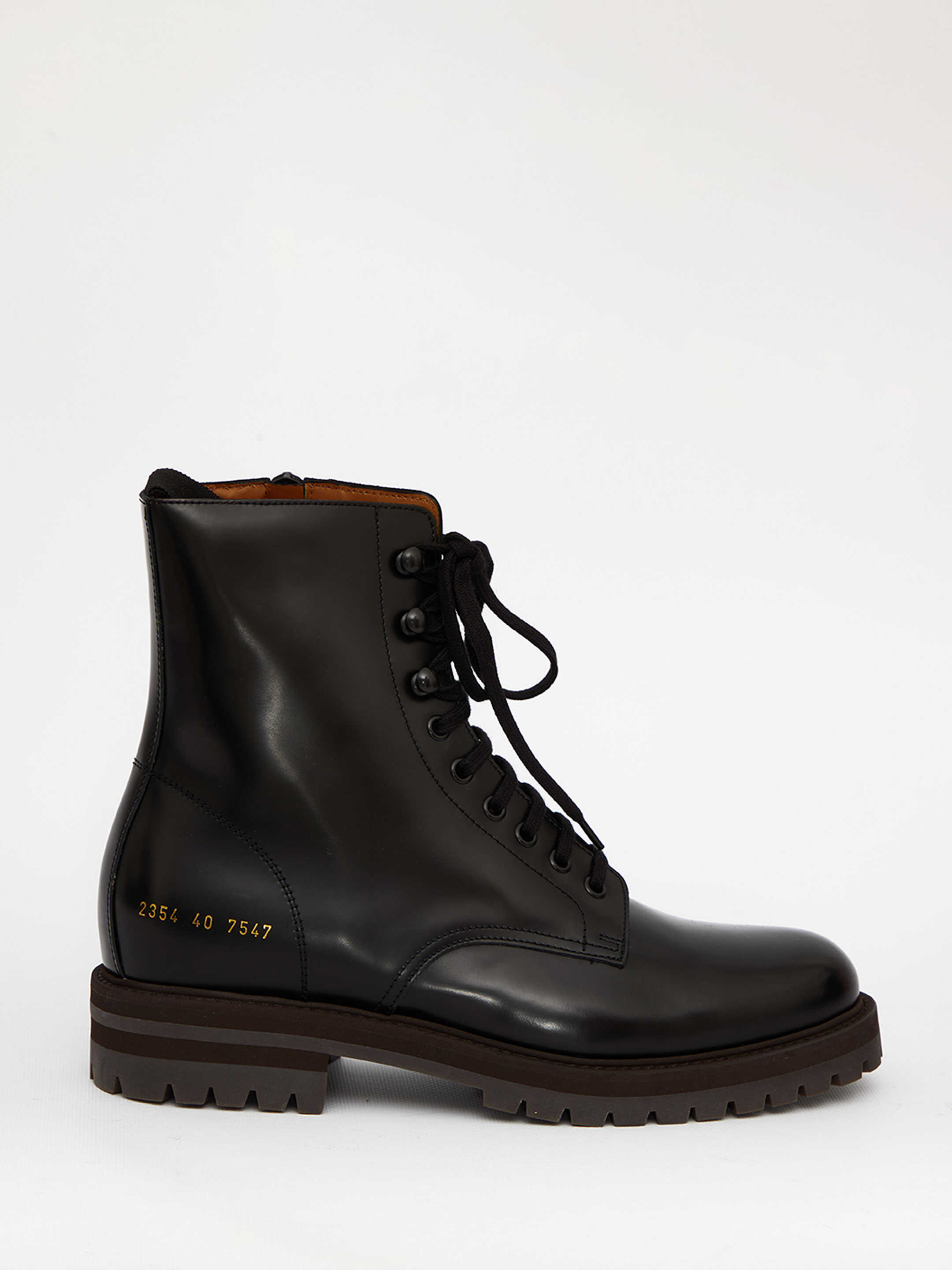 Common Projects Combat Boots Black