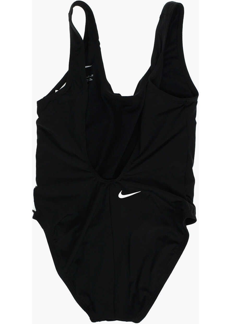 Costume de baie intregi Nike Move To Zero Logo Printed One Piece Swimsuit Black Femei (BM 9247457) 3