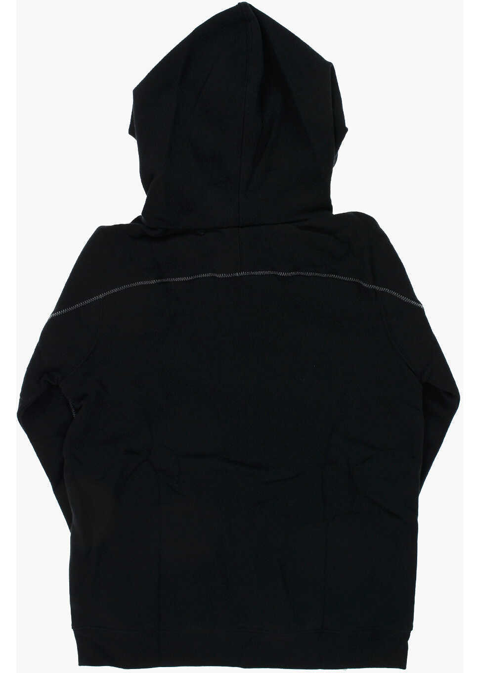 Bluze de trening Nike Solid Color Hooded Sweatshirt With Zip Closure Black Baieti (BM 9247544) 3