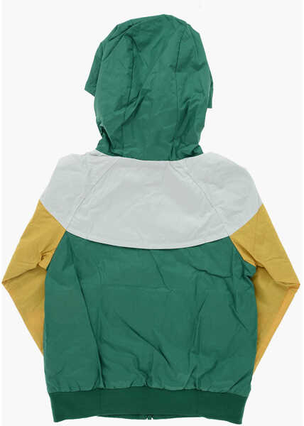 Jachete Nike Lightweight Windbreaker Jacket With Logo-Print Green Baieti (BM 9247550) 3