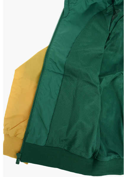 Jachete Nike Lightweight Windbreaker Jacket With Logo-Print Green Baieti (BM 9247550) 4