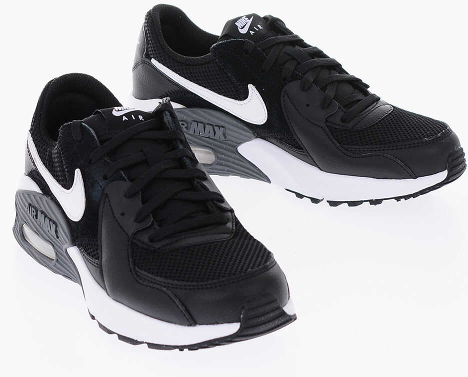 Sneakers Nike Fabric And Leather Air Max Excee Sneakers Black