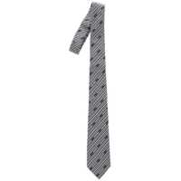 Cravate All Over Logo Silk Tie Barbati