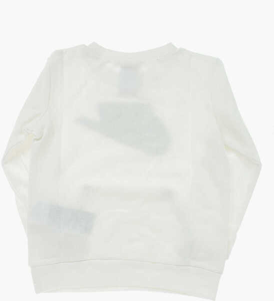 Bluze de trening Nike Patch Pocket Crew-Neck Sweatshirt With Logo-Print White Baieti (BM 9248093) 3