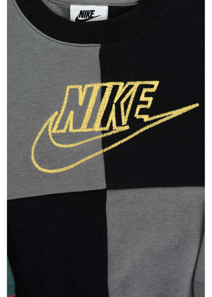 Bluze de trening Nike Logo Embroidered Two-Tone Sweatshirt Multicolor Baieti (BM 9248255) 2