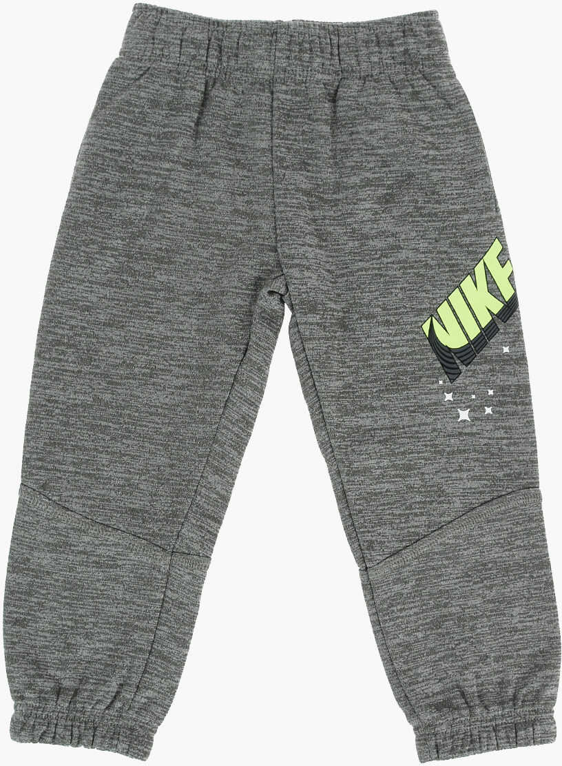 Nike Kids Drawstring Waist 2 Pockets Joggers Gray image5