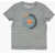 Converse All Star Chuck Taylor Front Printed Crew-Neck T-Shirt Gray