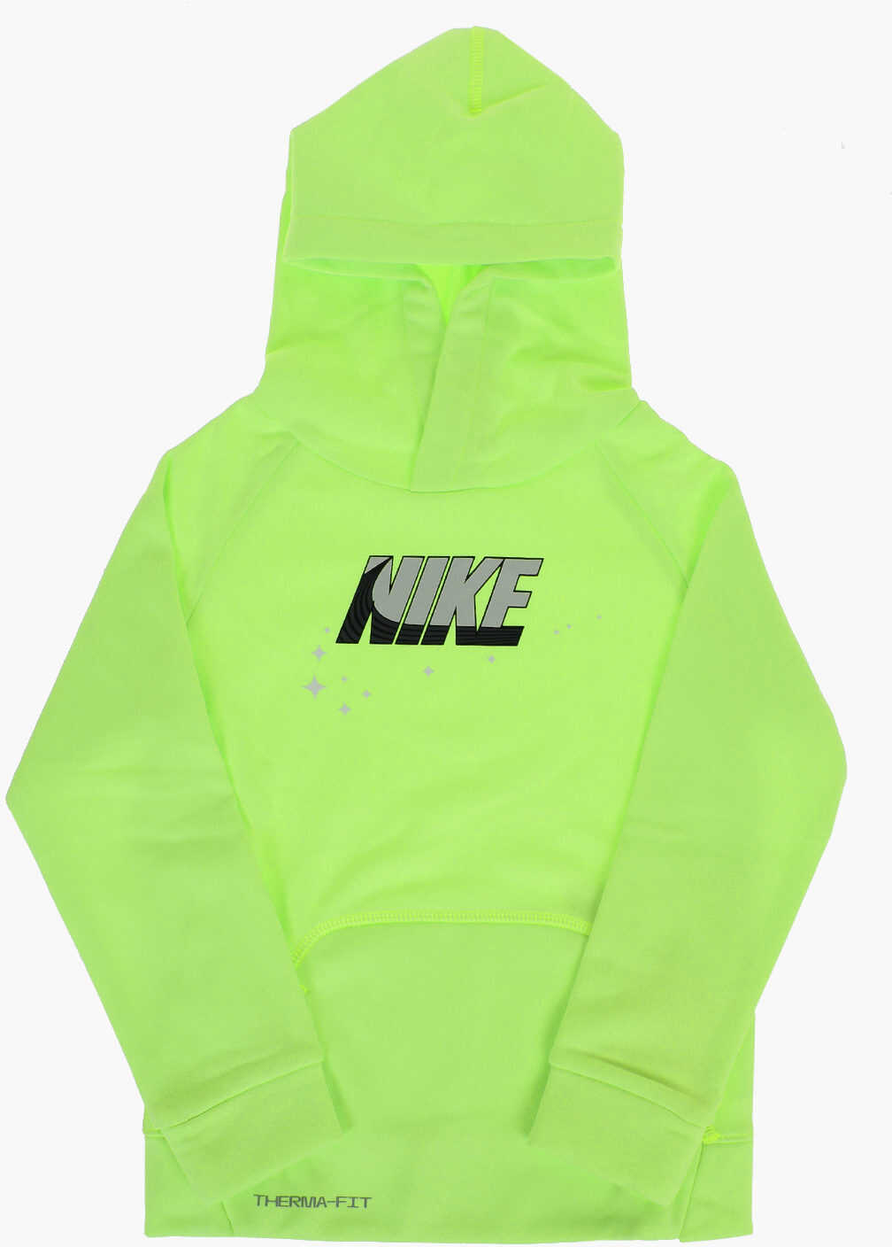 Nike Kids Fluo Therma-Fit Hoodie Green