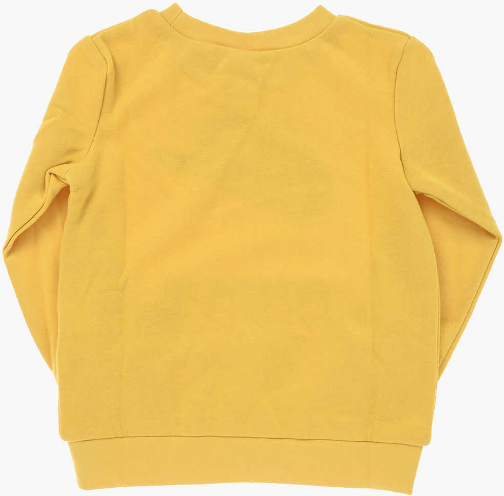 Bluze de trening Nike Front Printed Crew-Neck Sweatshirt Yellow Baieti (BM 9248675) 3