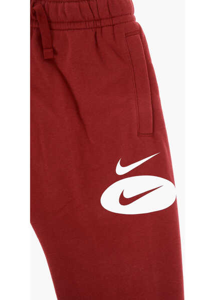 Pantaloni de trening Nike Logo Printed Standard Fit Joggers Red Baieti (BM 9248678) 2