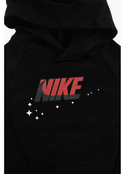 Bluze de trening Nike Logo Printed Hoodie Black Baieti (BM 9248681) 2