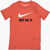 Nike Front Printed Crew-Neck T-Shirt Red