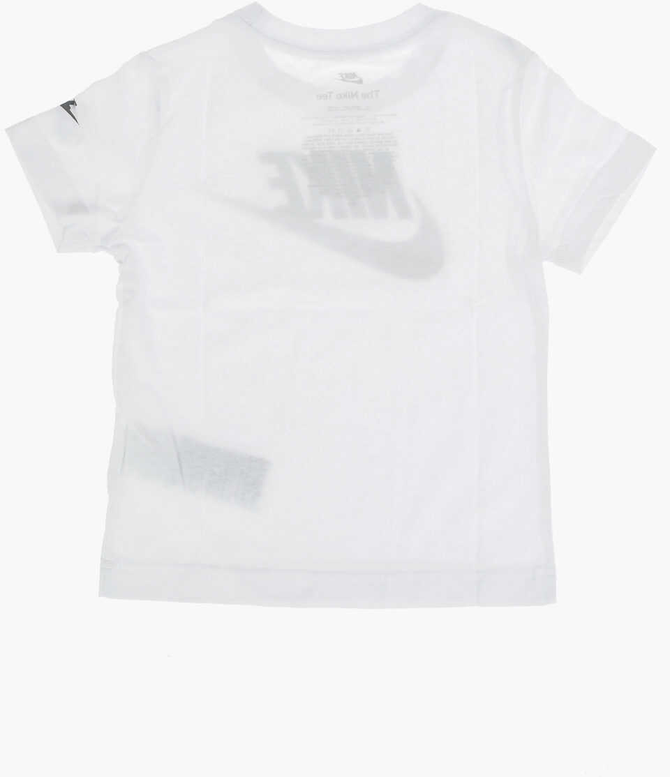 Tricouri Nike T-Shirt With Logo On The Front White Baieti (BM 9248696) 3