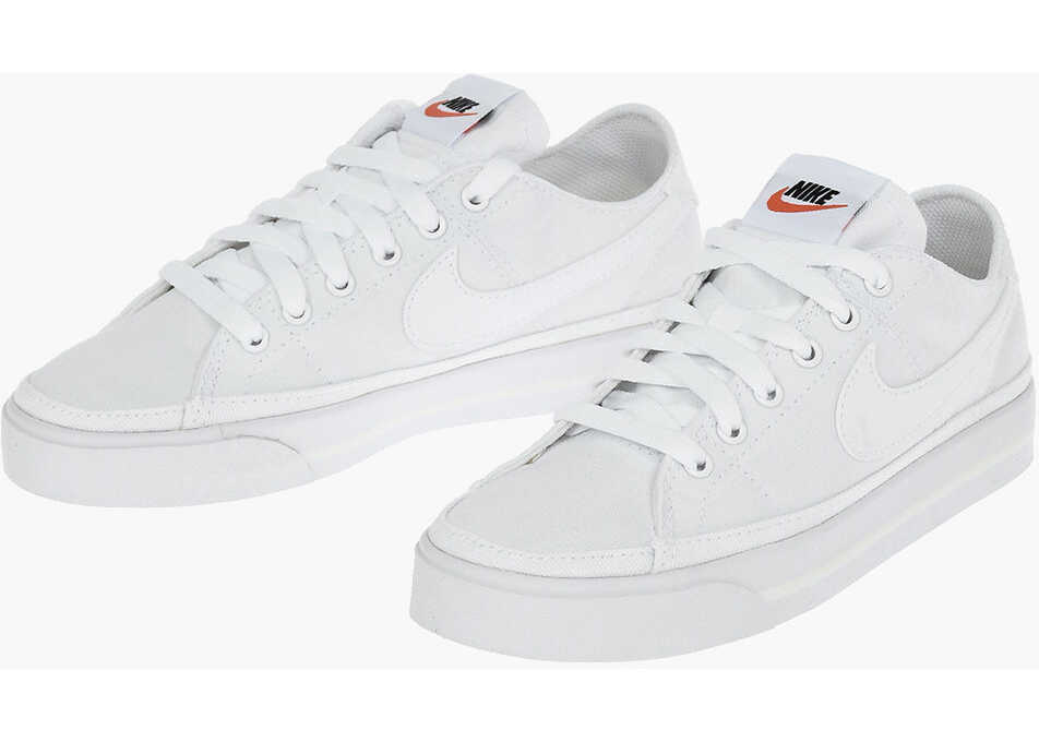 Poze Nike Canvas Court Legacy Low-Top Sneakers White