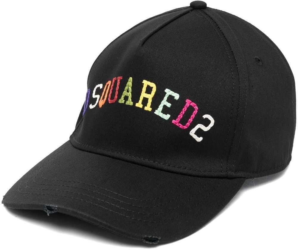 DSQUARED2 Cotton Hat BLACK