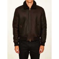 Bomber jacket Leather Jacket Barbati