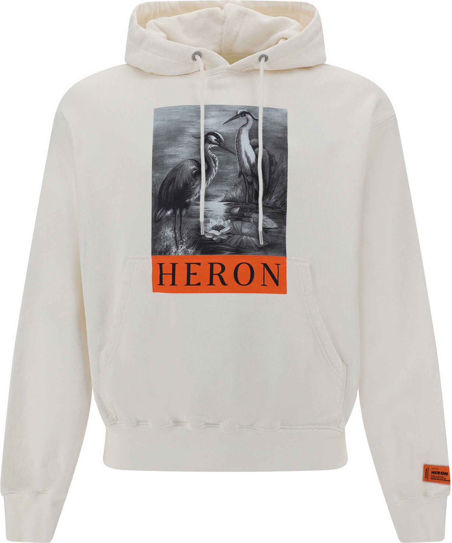 Heron Preston Hoodie WHITE/BLACK