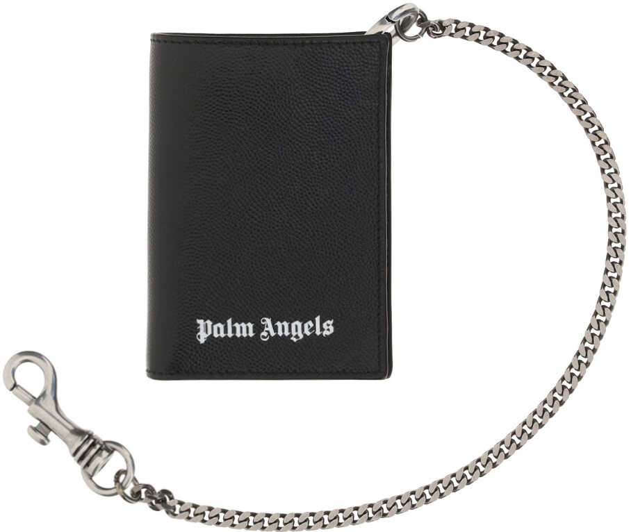 Palm Angels Card Holder BLACK/WHITE