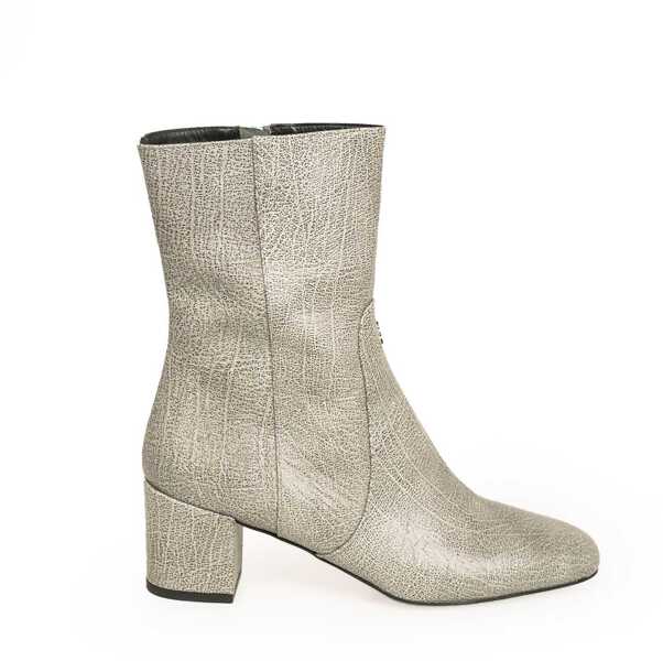 Papuci Patrizia Pepe 2V9218/A8J7 Szary Femei (BM 9261101) 4